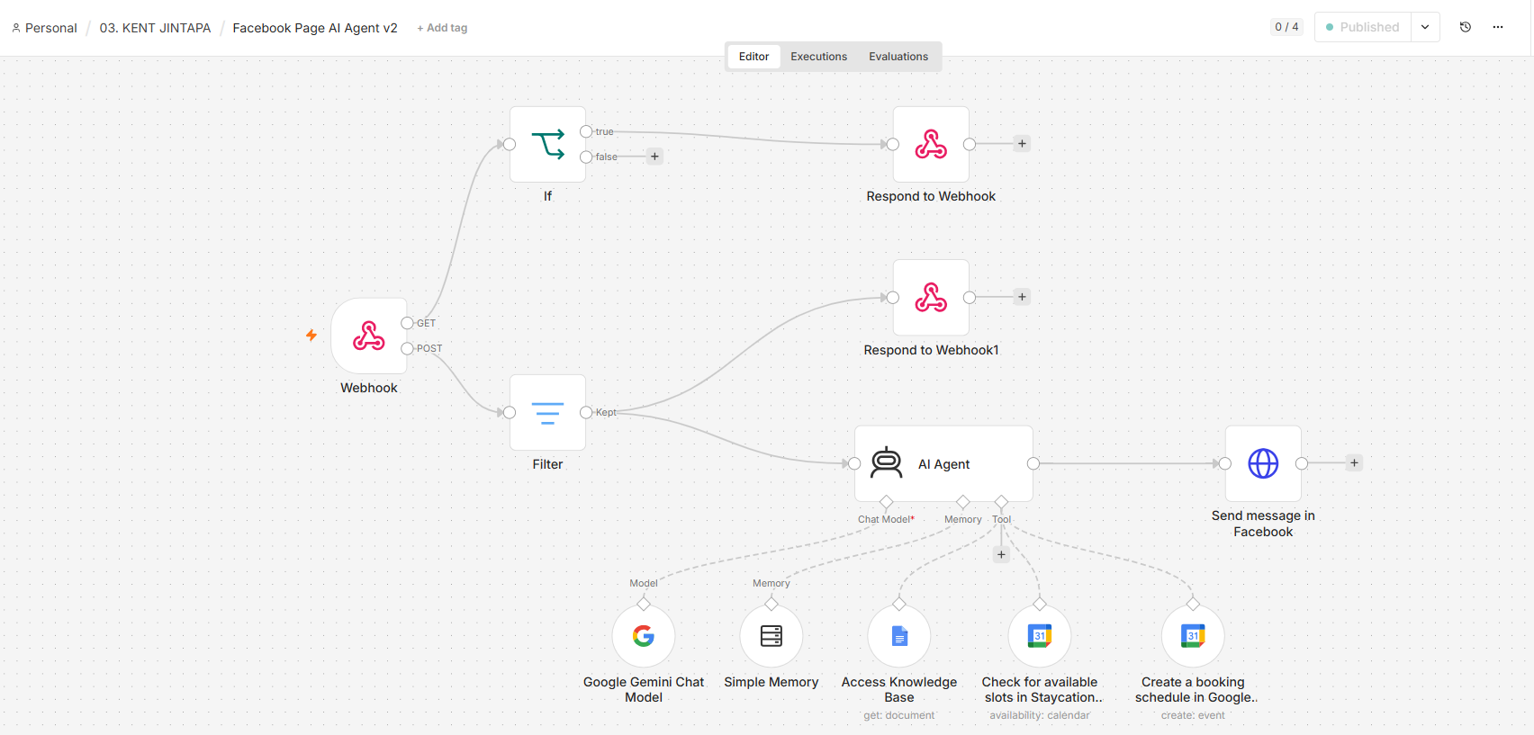 AI Booking Agent & Calendar Integration Showcase
